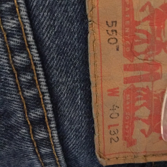 Men’s Levi’s jeans, slightly worn. Broken beltloop - Picture 4 of 6